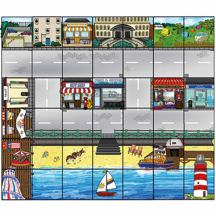 Tapis Bord de mer pour robots Bee-Bot et Blue-Bot