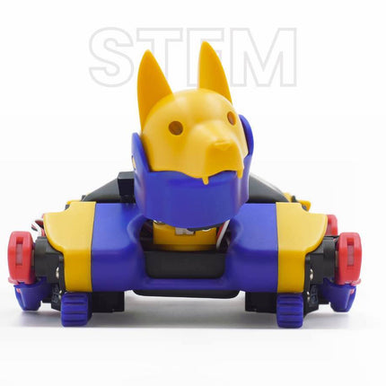 Robot quadrupède éducatif Petoi Bittle X en position accroupie