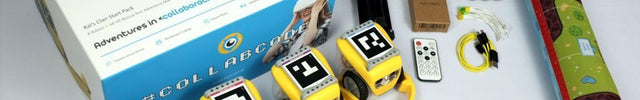 Contenu du pack Kai's Clan : robots, trépied, capteurs et cartes