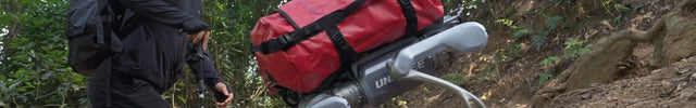 Unitree A2 en franchissement de terrain accidenté