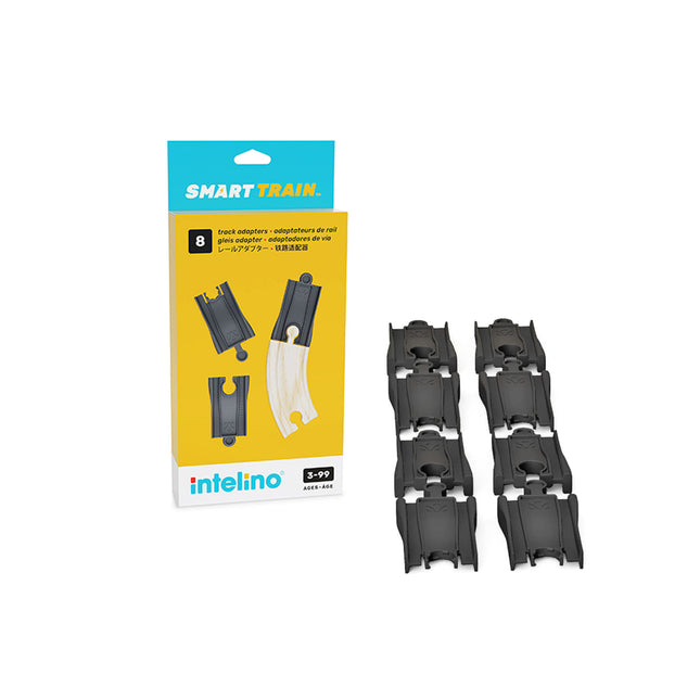 Adaptateurs Intelino pour raccorder des rails en bois