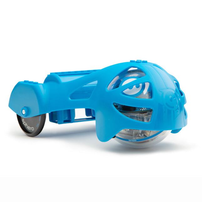 Chariot Sphero avec une balle robotique installée dans son berceau
