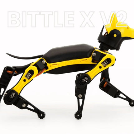 Robot quadrupède éducatif Petoi Bittle X debout de profil