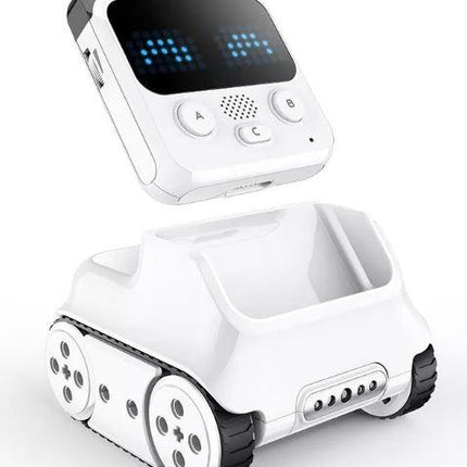 Codey détaché de sa base mobile Rocky, contrôleur programmable autonome