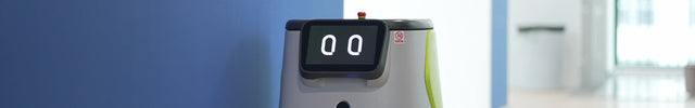 Robot de nettoyage Pudu CC1 en fonctionnement