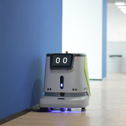 Robot de nettoyage Pudu CC1 en fonctionnement