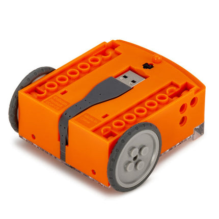 Dessous de l'Edison V3 avec son câble USB rétractable intégré