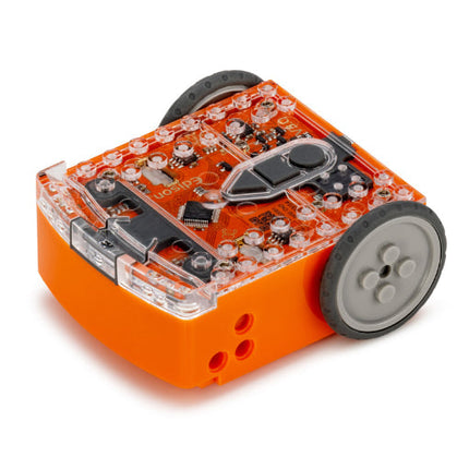 Robot éducatif Edison V3 orange sur fond blanc