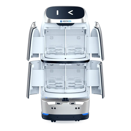 KEENON BUTLERBOT W3 cabines ouvertes