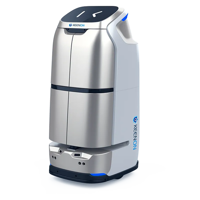 Robot de service hôtelier KEENON BUTLERBOT W3 argent