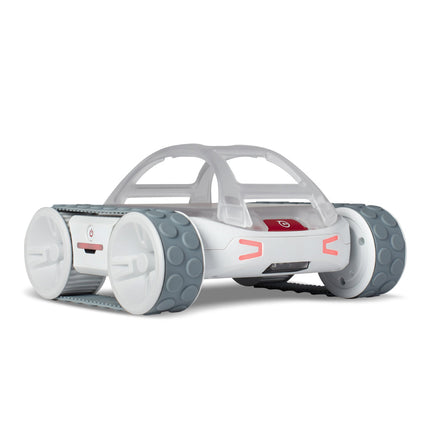 Robot à chenilles Sphero RVR+ sur fond blanc