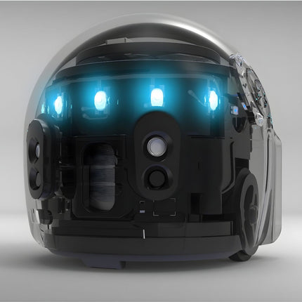 Ozobot Evo suivant une ligne tracée au feutre avec des codes couleur
