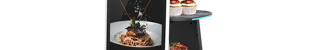 KEENON DINERBOT T10 avec plateaux garnis