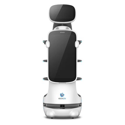 Robot de service KEENON DINERBOT T10 vue de face