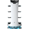 Pudu BellaBot robot serveur vue face fond blanc officielle