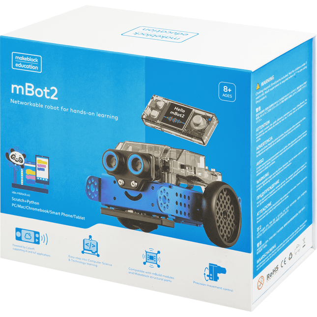 Makeblock mBot2 - kit STEM complet capteurs CyberPi moteurs encodeurs