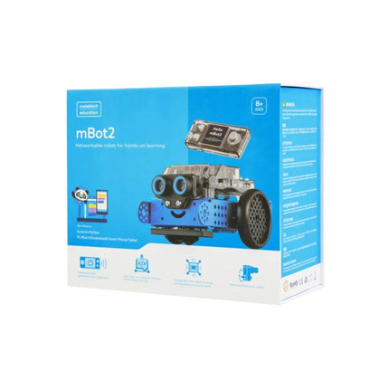 Makeblock mBot2 - robot éducatif programmable vue officielle fond blanc
