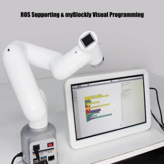 Bras robotique myCobot 280 Pi, vue 3
