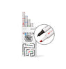 Feutres de codes couleur Ozobot à double pointe