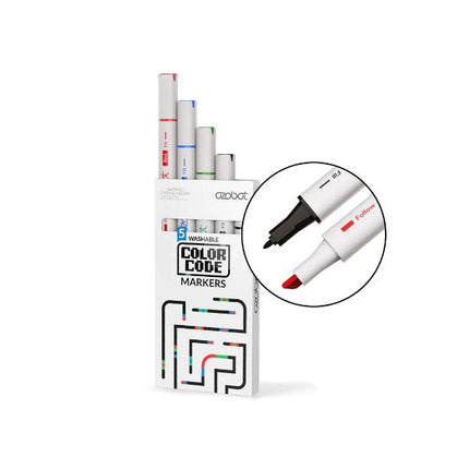 Feutres de codes couleur Ozobot à double pointe