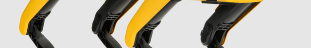 Boston Dynamics Spot - robot quadrupède jaune inspection autonome vue officielle